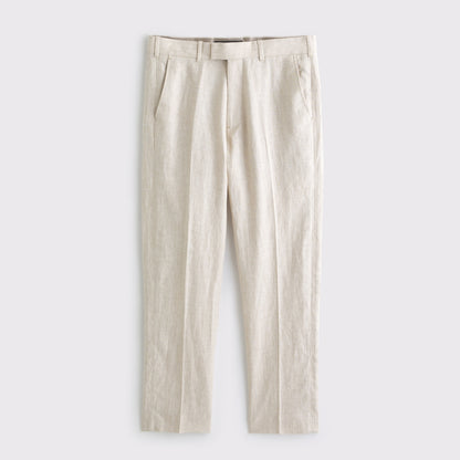 Abercrombie the A&F Collins Slim 100% Linen Suit Pant