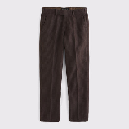 Abercrombie the A&F Collins Slim Linen-Blend Suit Pant