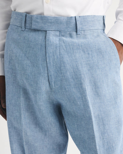 Abercrombie the A&F Collins 100% Linen Suit Pant