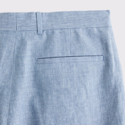 Abercrombie the A&F Collins 100% Linen Suit Pant
