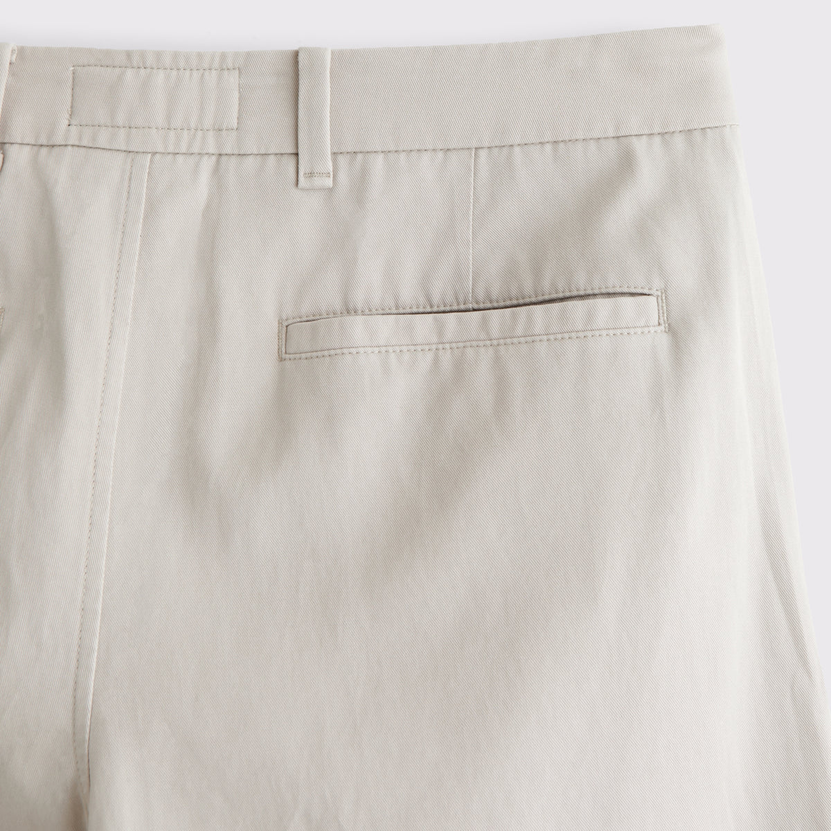 Abercrombie Cotton-Blend Pleated Baggy Trouser