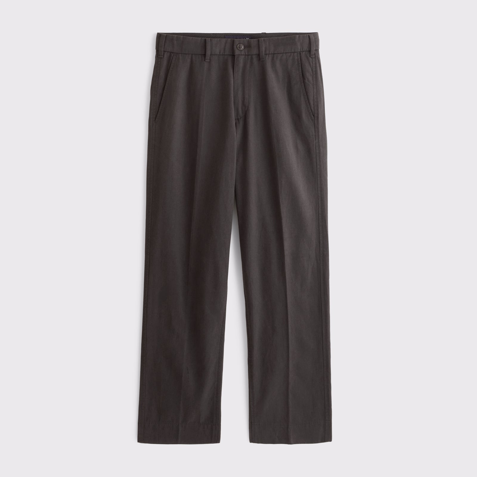 Abercrombie Cotton-Blend Relaxed Straight Trouser