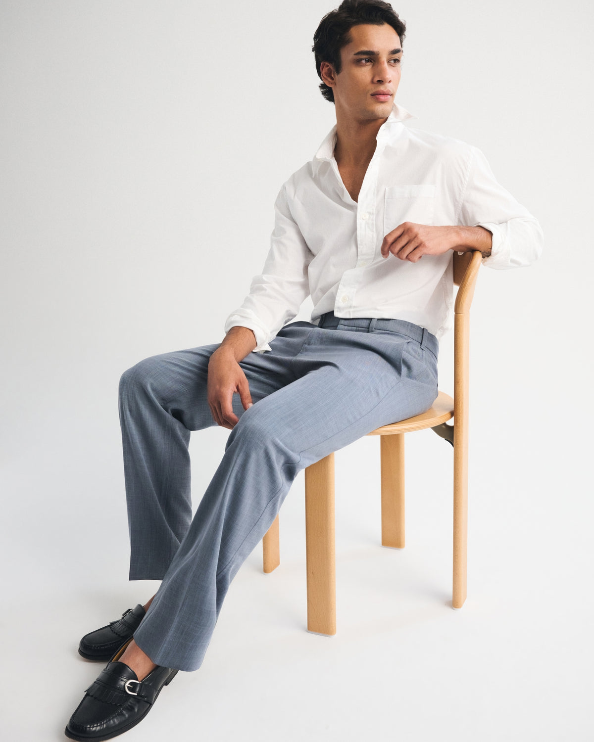 Abercrombie Menswear Relaxed Straight Trouser