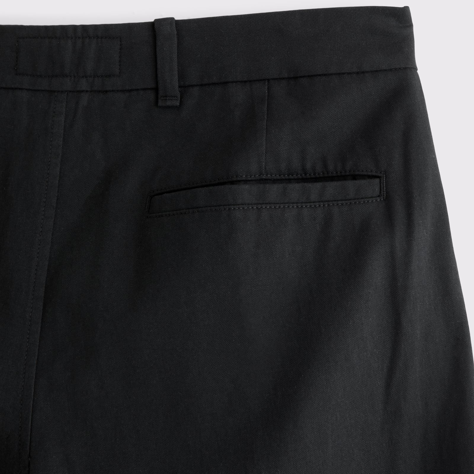 Abercrombie Cotton-Blend Pleated Baggy Trouser