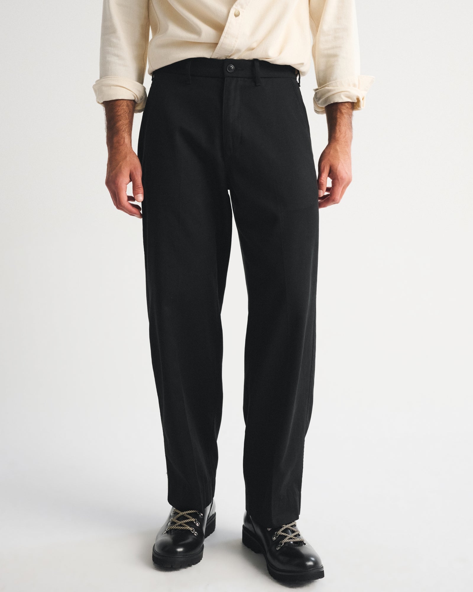 Abercrombie Cotton-Blend Baggy Trouser