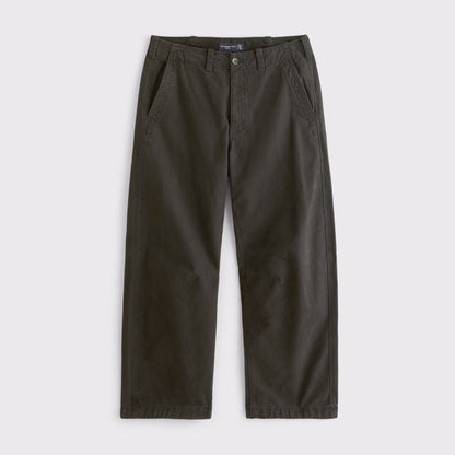 Abercrombie 100% Cotton Barrel Pant