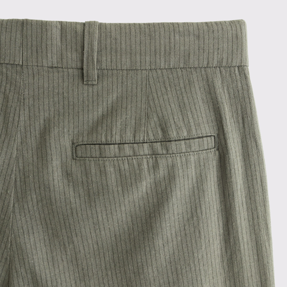 Abercrombie the A&F Collins Relaxed Straight Linen-Blend Suit Pant