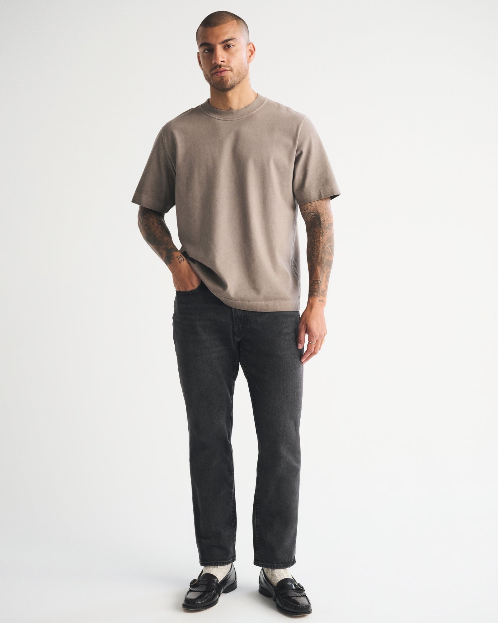 Abercrombie Athletic Straight Jean