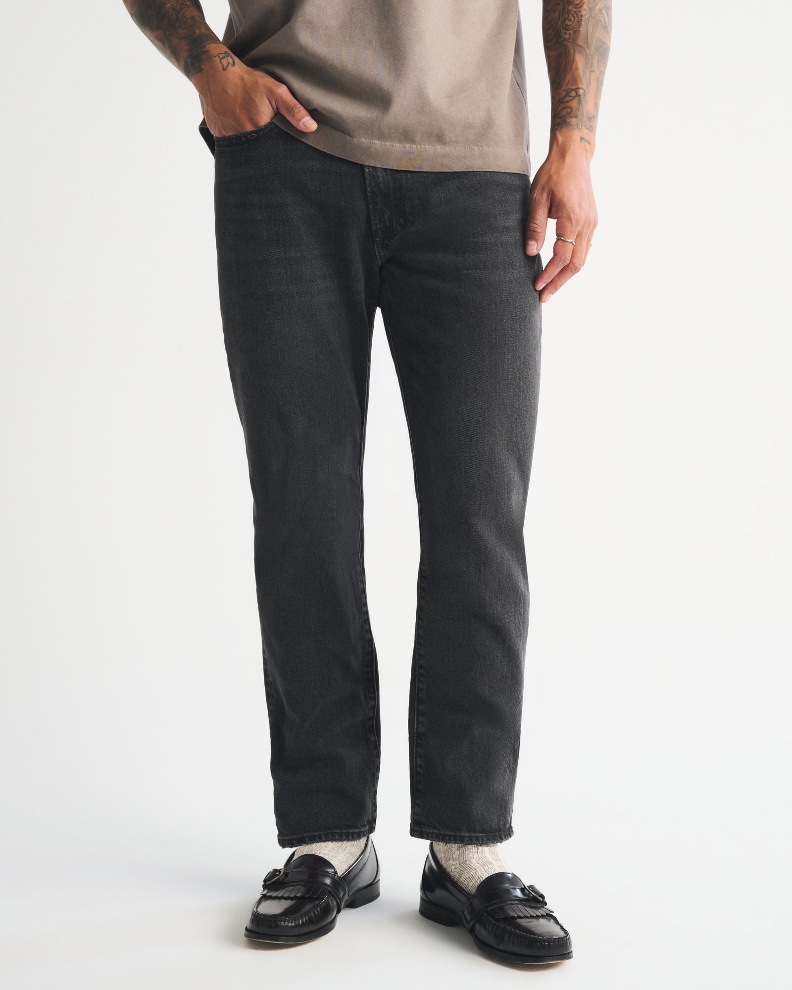 Abercrombie Athletic Straight Jean