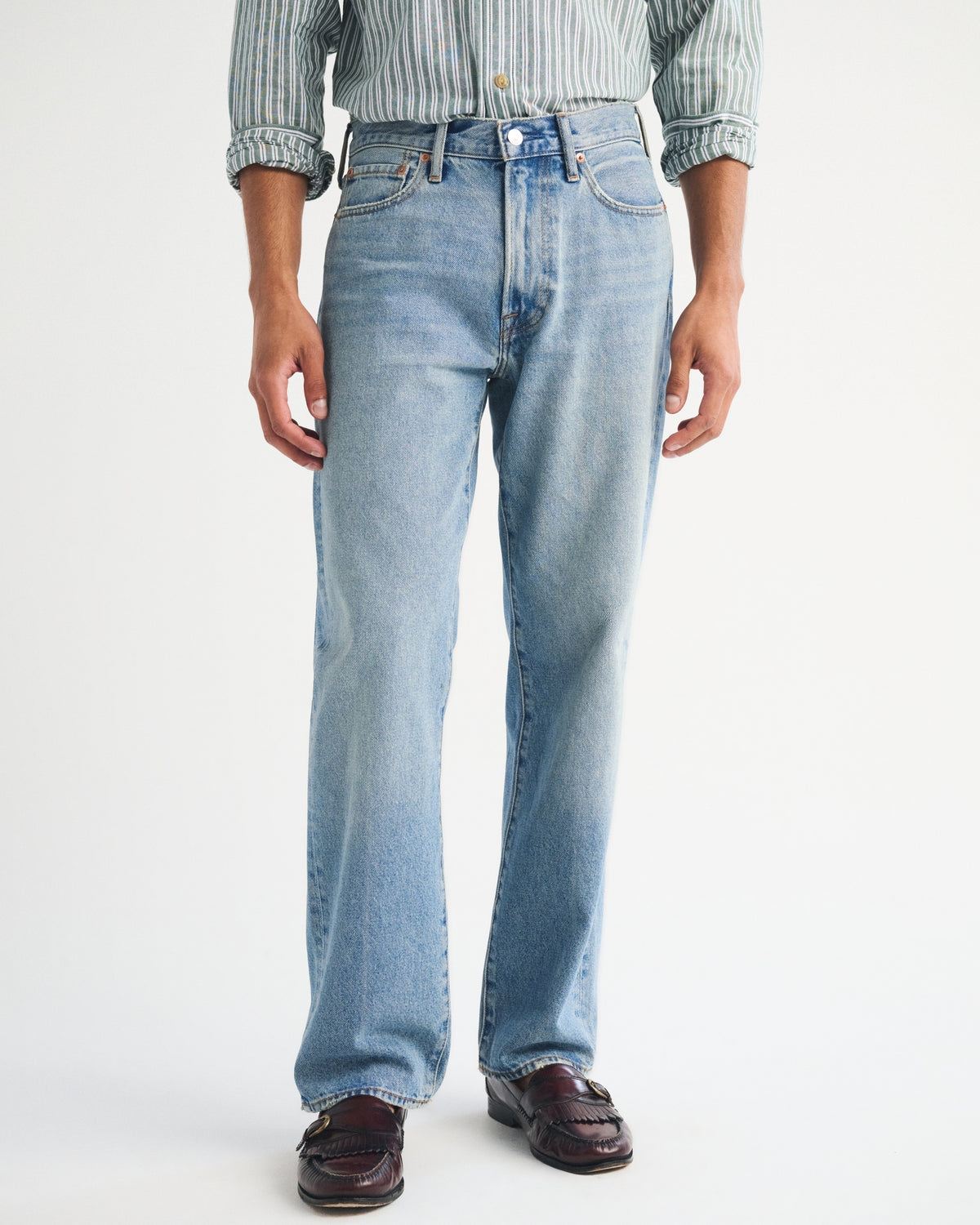 Abercrombie Relaxed Straight Jean