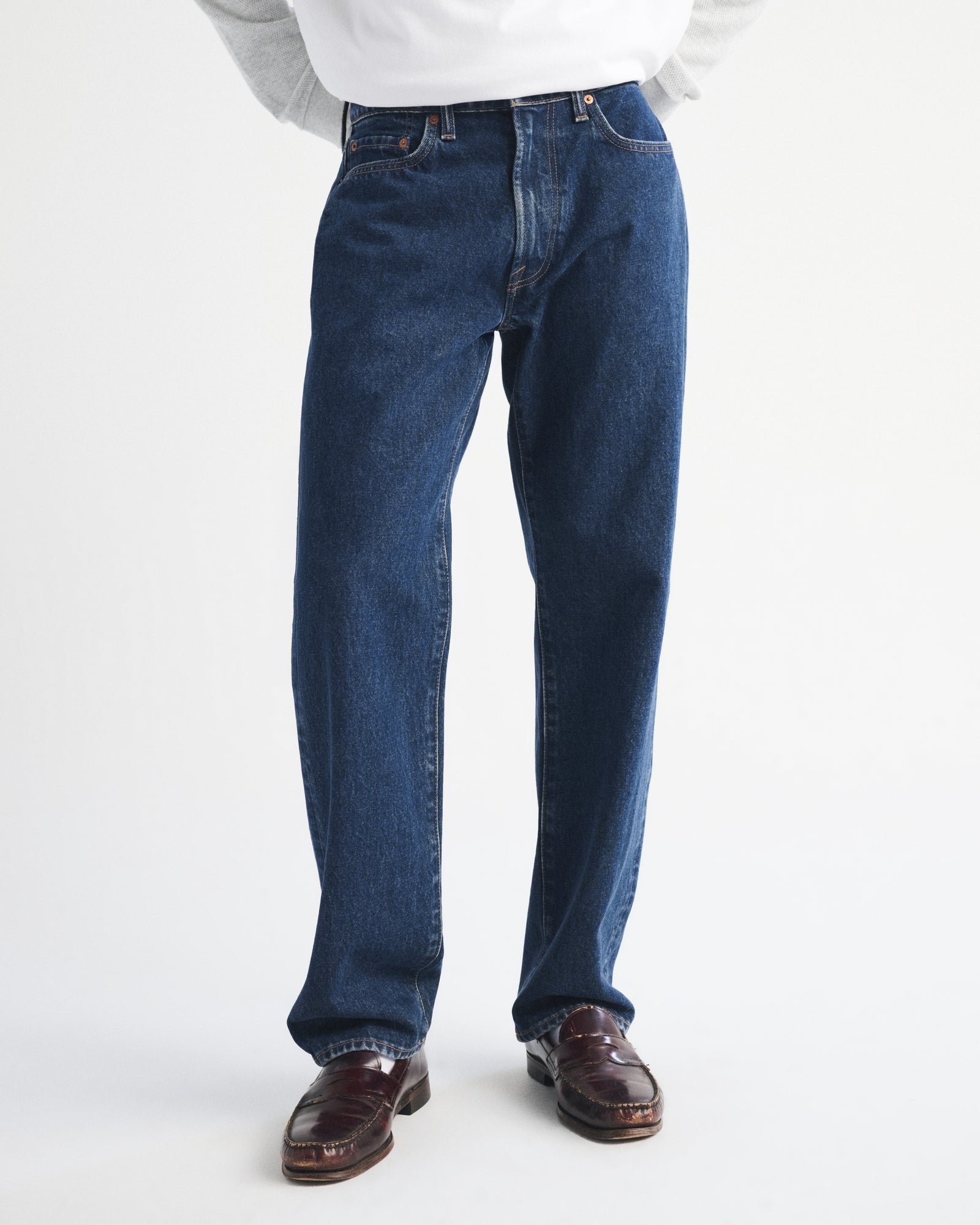 Abercrombie Relaxed Straight Jean