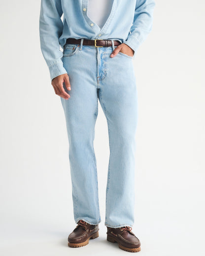 Abercrombie Athletic Relaxed Straight Jean