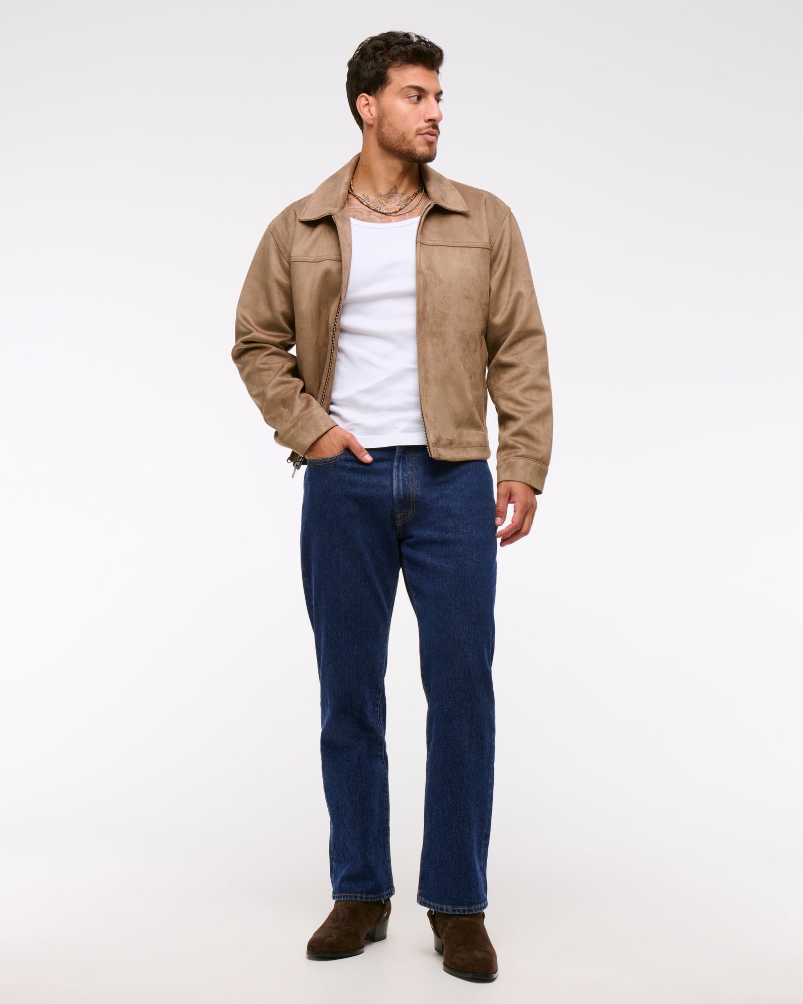 Abercrombie Athletic Relaxed Straight Jean