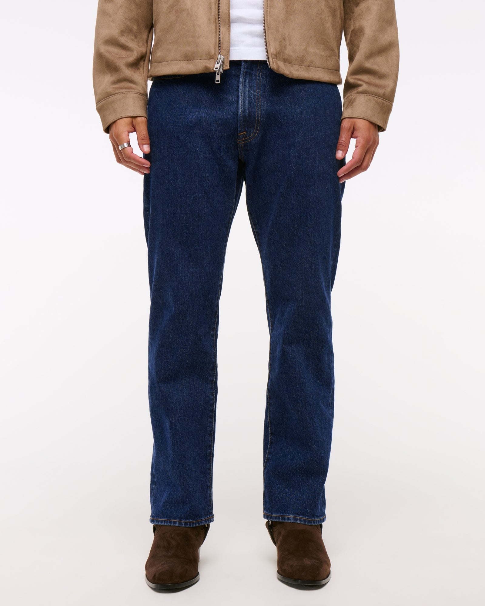 Abercrombie Athletic Relaxed Straight Jean
