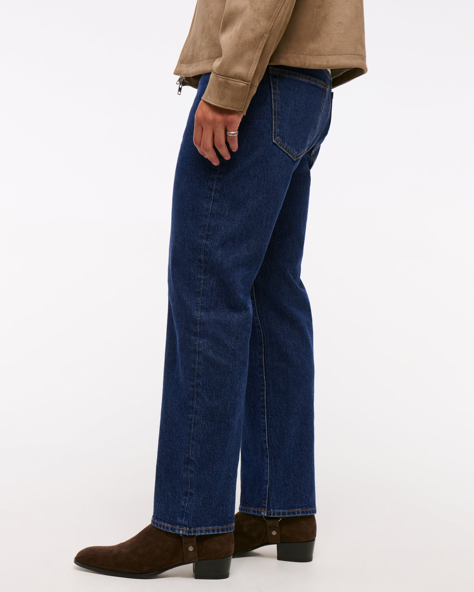 Abercrombie Athletic Relaxed Straight Jean