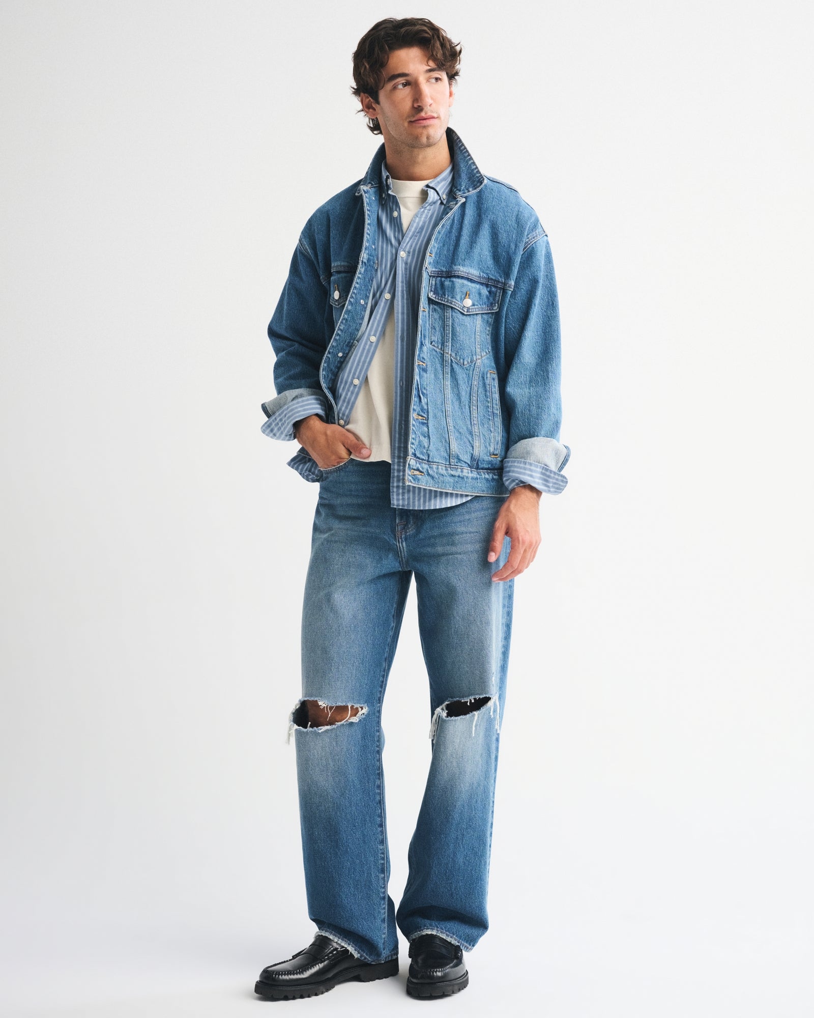 Abercrombie Baggy Jean