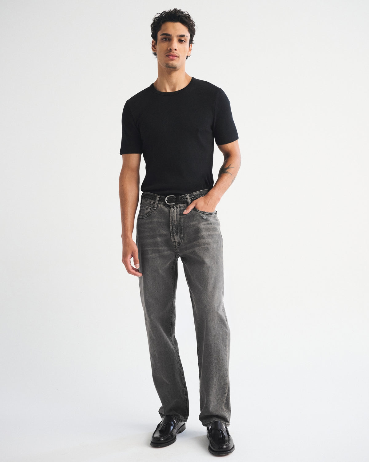 Abercrombie Relaxed Straight Jean