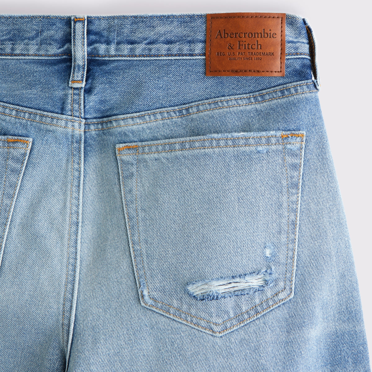 Abercrombie Relaxed Straight Jean