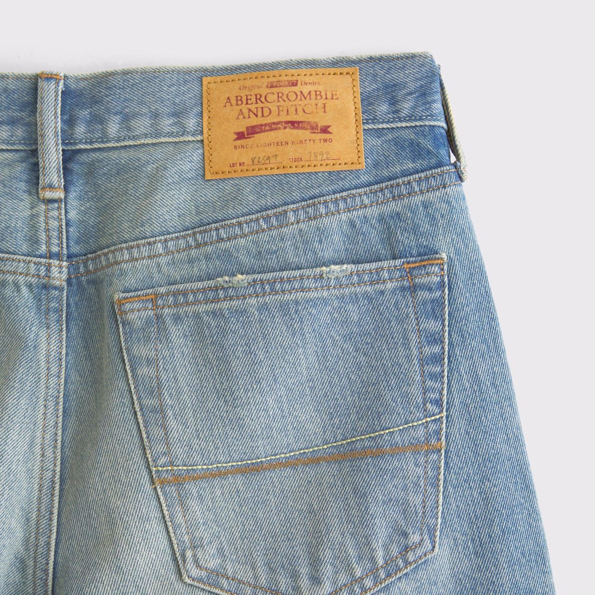 Abercrombie Relaxed Straight Jean