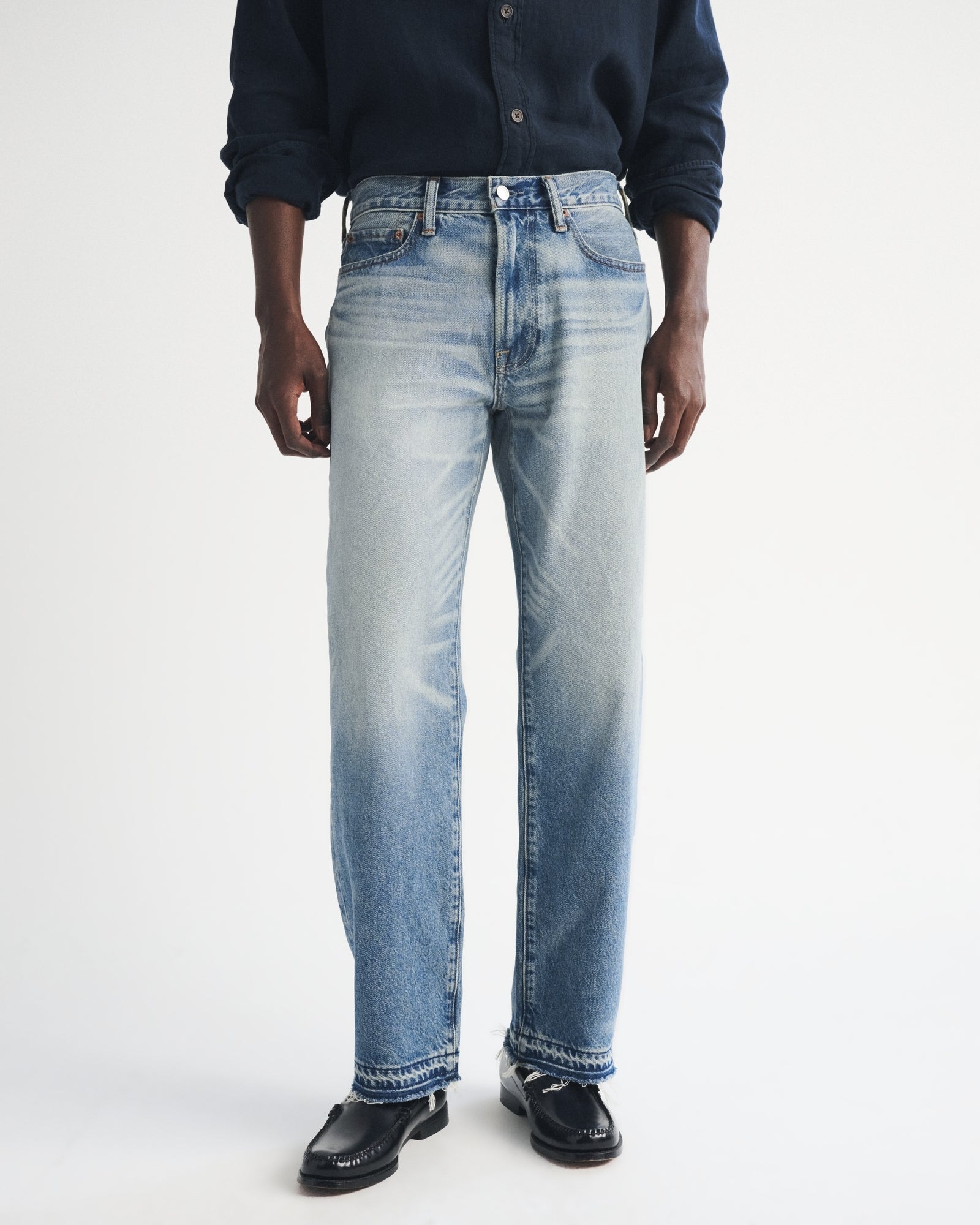 Abercrombie Relaxed Straight Jean