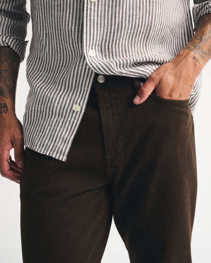 Abercrombie Athletic Relaxed Straight Jean