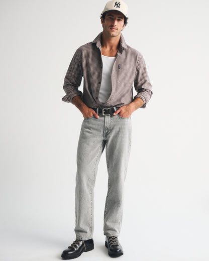 Abercrombie Relaxed Straight Jean