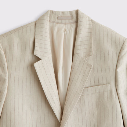 Abercrombie 100% Linen A&F Collins Slim Blazer