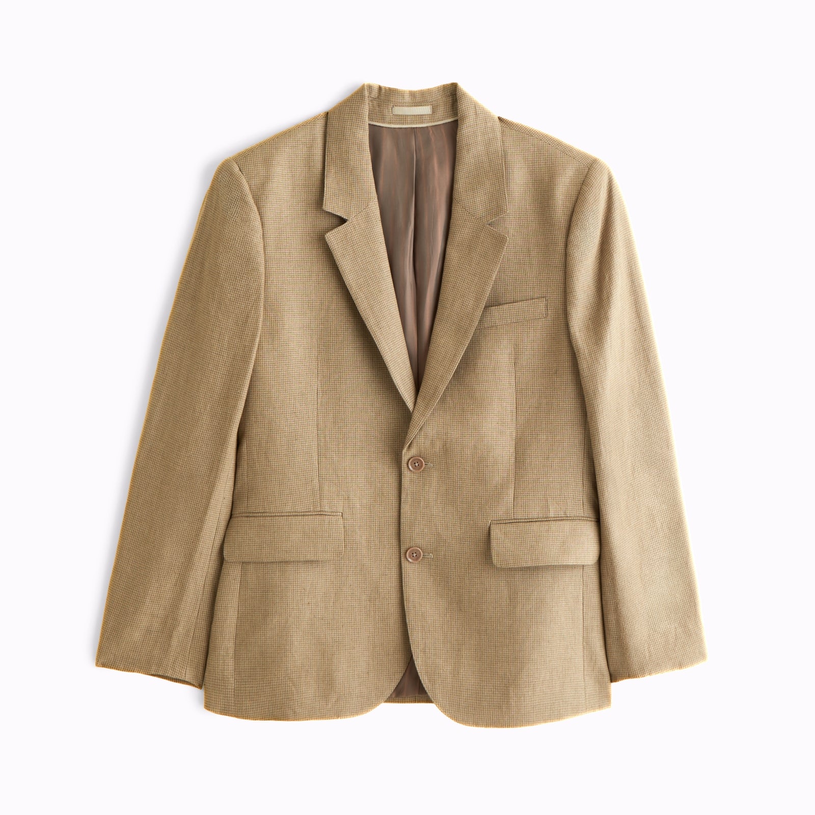 Abercrombie 100% Linen A&F Collins Slim Blazer