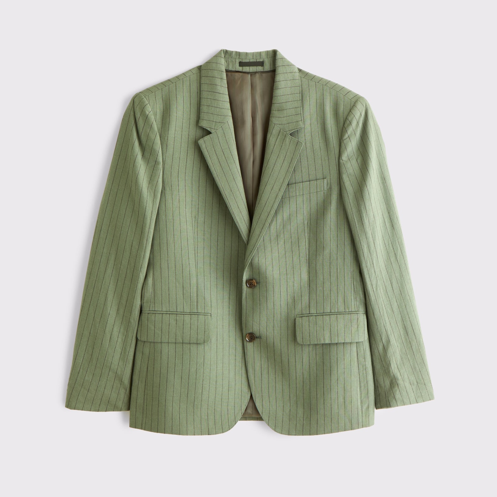 Abercrombie 100% Linen A&F Collins Slim Blazer