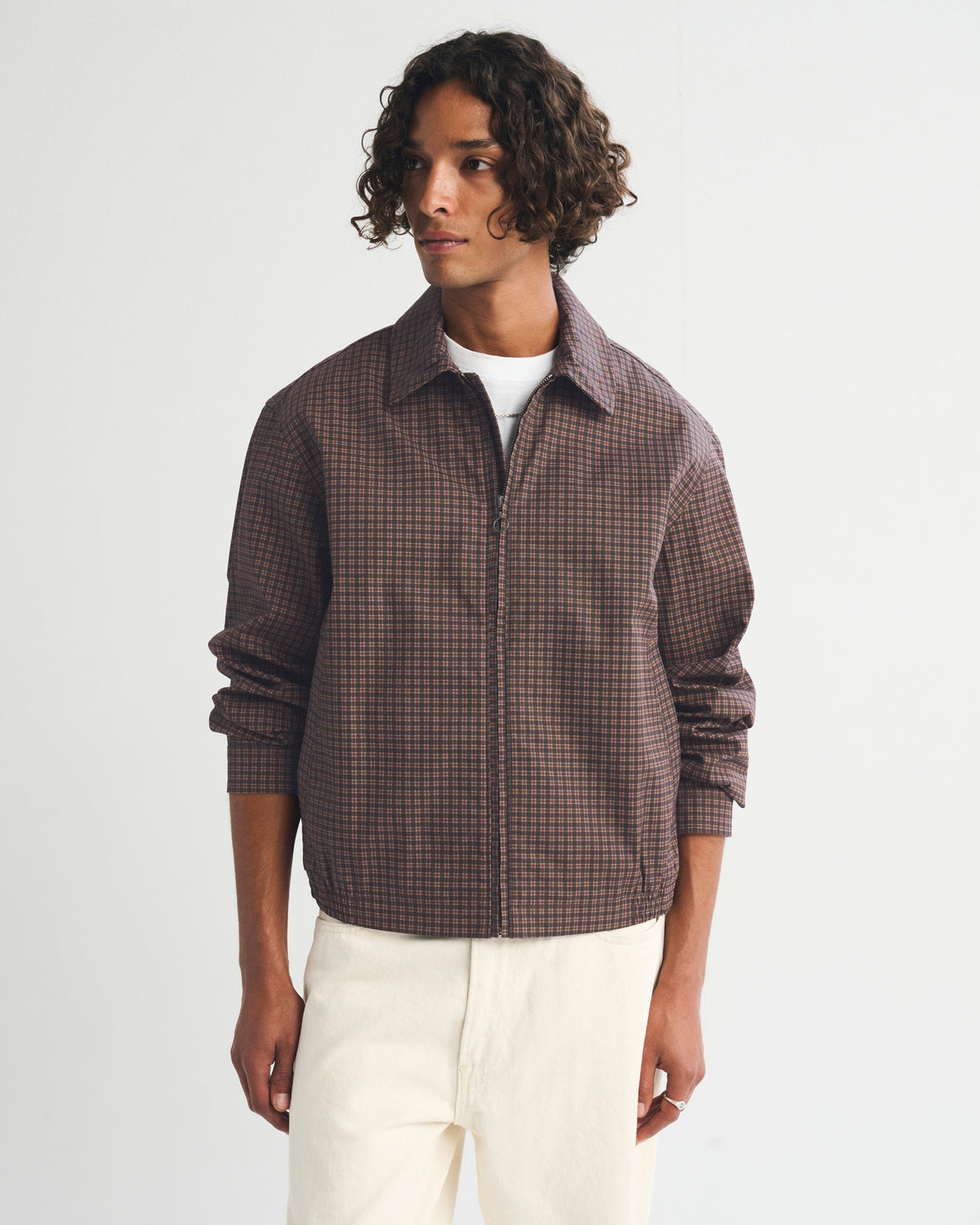 Abercrombie Denim Harrington Jacket