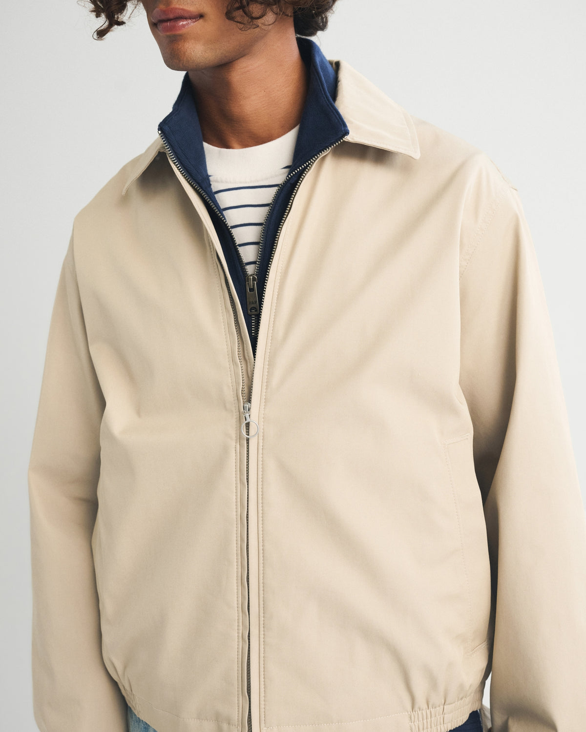 Abercrombie Denim Harrington Jacket