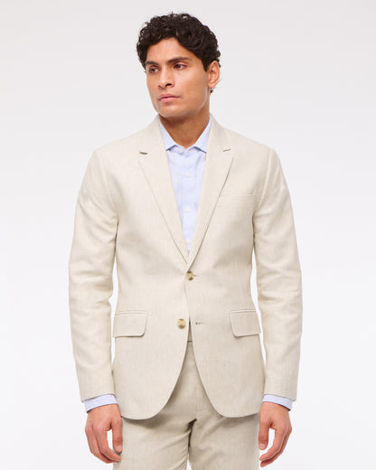 Abercrombie the A&F Collins Slim Linen-Blend Blazer