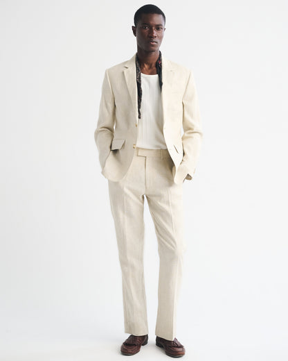 Abercrombie the A&F Collins Slim 100% Linen Blazer