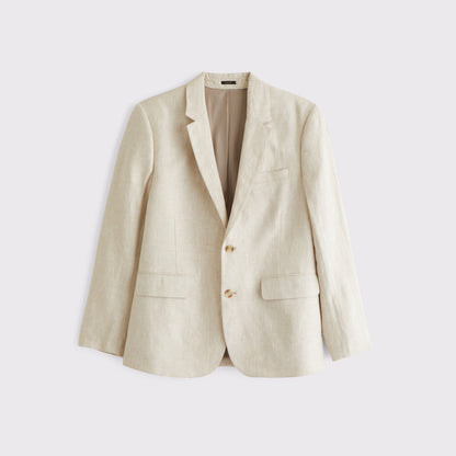 Abercrombie the A&F Collins Slim 100% Linen Blazer