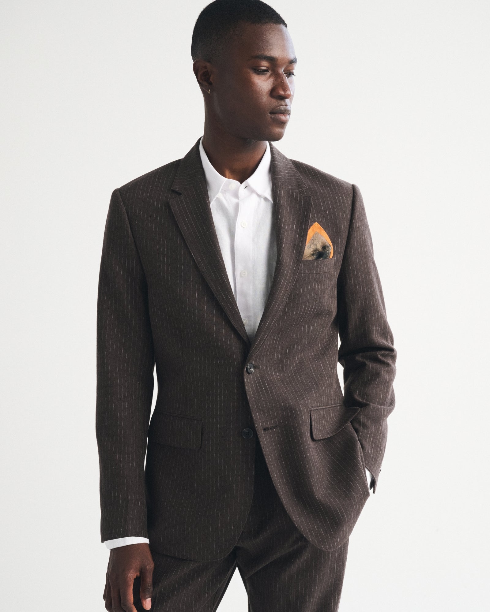 Abercrombie the A&F Collins Slim Linen-Blend Blazer