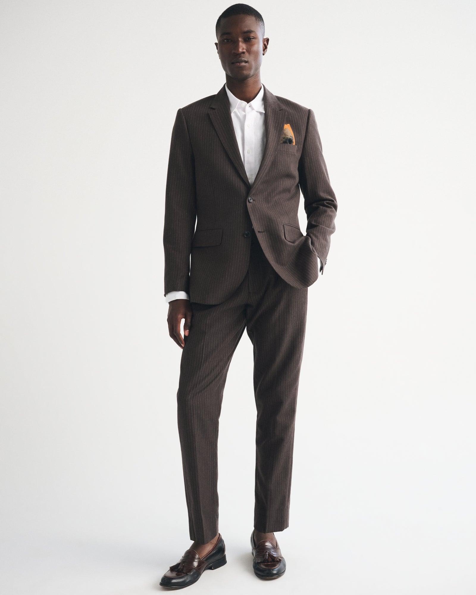 Abercrombie the A&F Collins Slim Linen-Blend Blazer