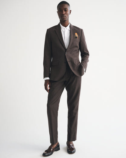 Abercrombie the A&F Collins Slim Linen-Blend Blazer