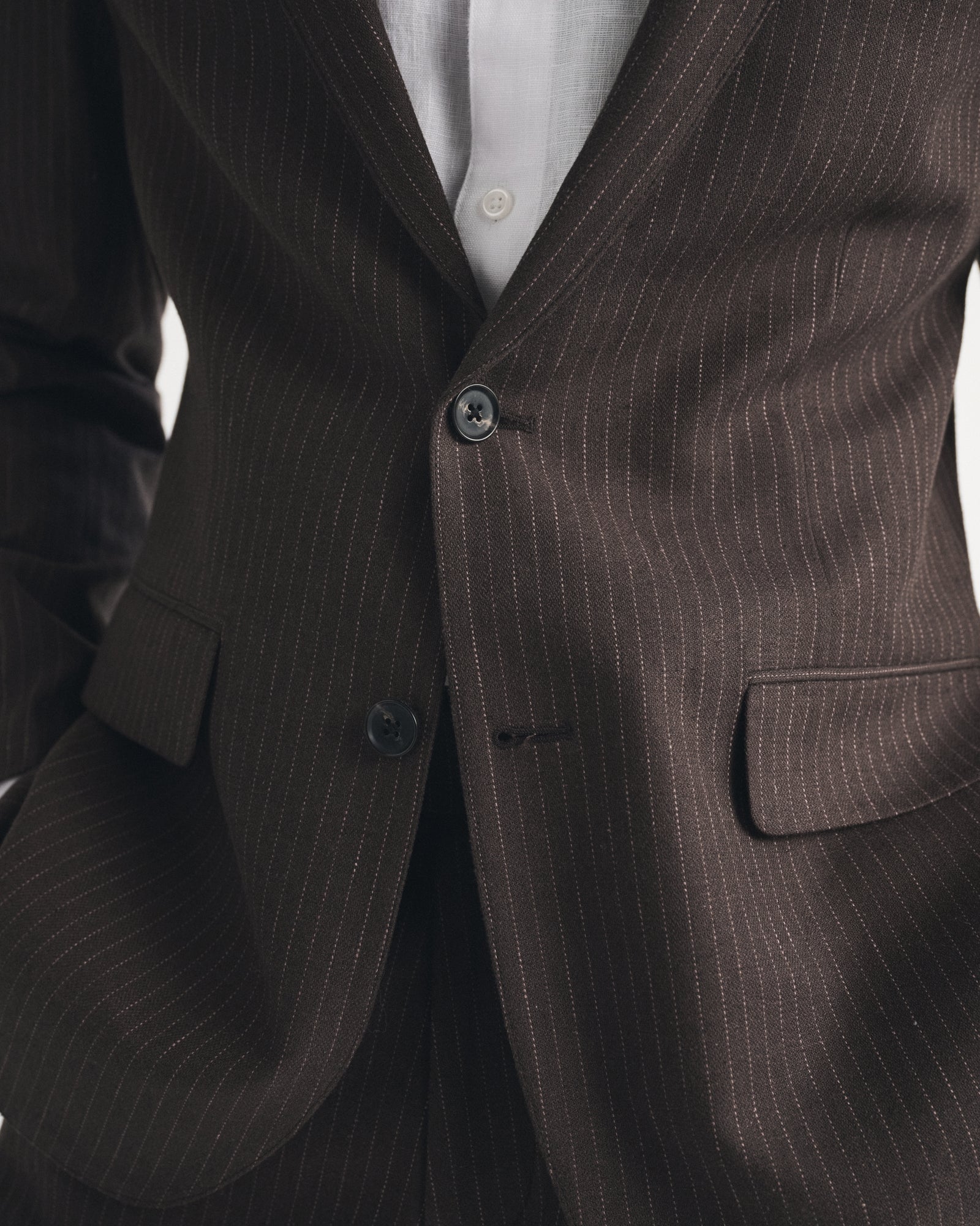 Abercrombie the A&F Collins Slim Linen-Blend Blazer
