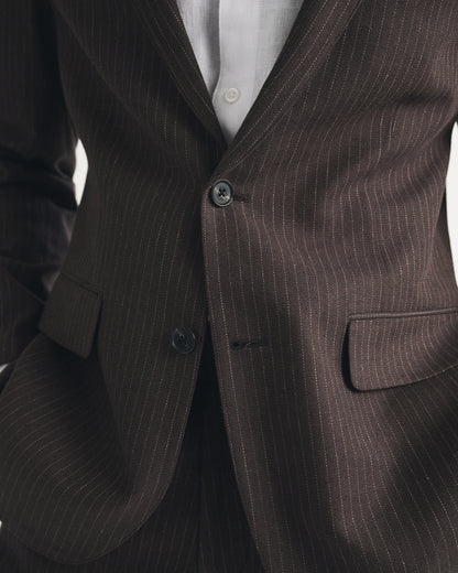 Abercrombie the A&F Collins Slim Linen-Blend Blazer