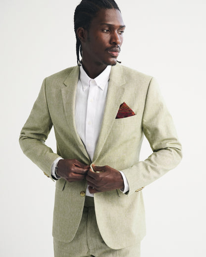 Abercrombie the A&F Collins Slim Linen-Blend Blazer
