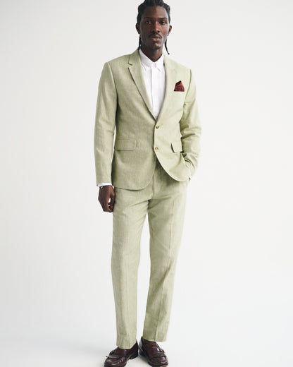 Abercrombie the A&F Collins Slim Linen-Blend Blazer