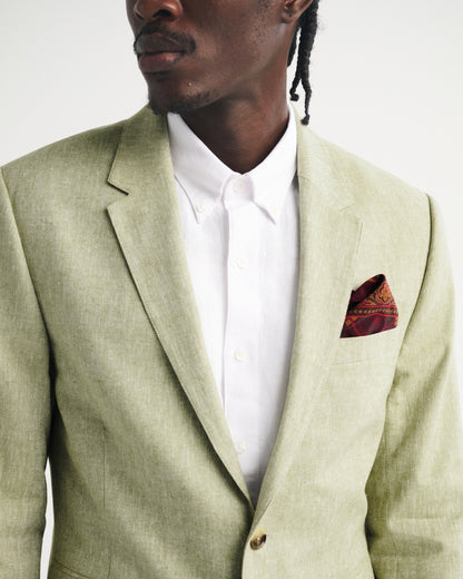 Abercrombie the A&F Collins Slim Linen-Blend Blazer