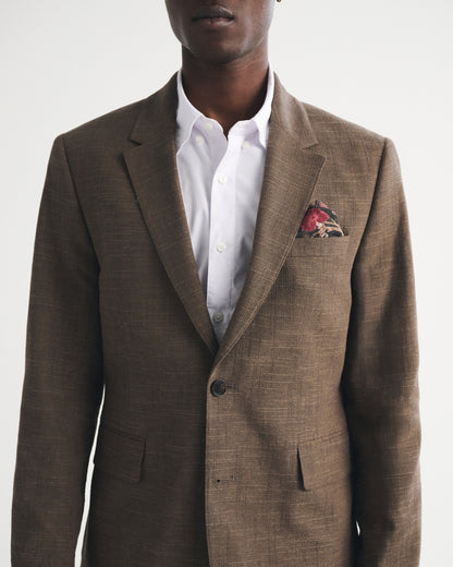 Abercrombie the A&F Collins Slim Linen-Blend Blazer