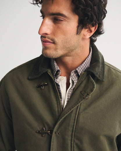 Abercrombie Canvas Fireman Clasp Jacket