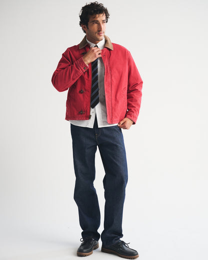 Abercrombie Canvas Fireman Clasp Jacket