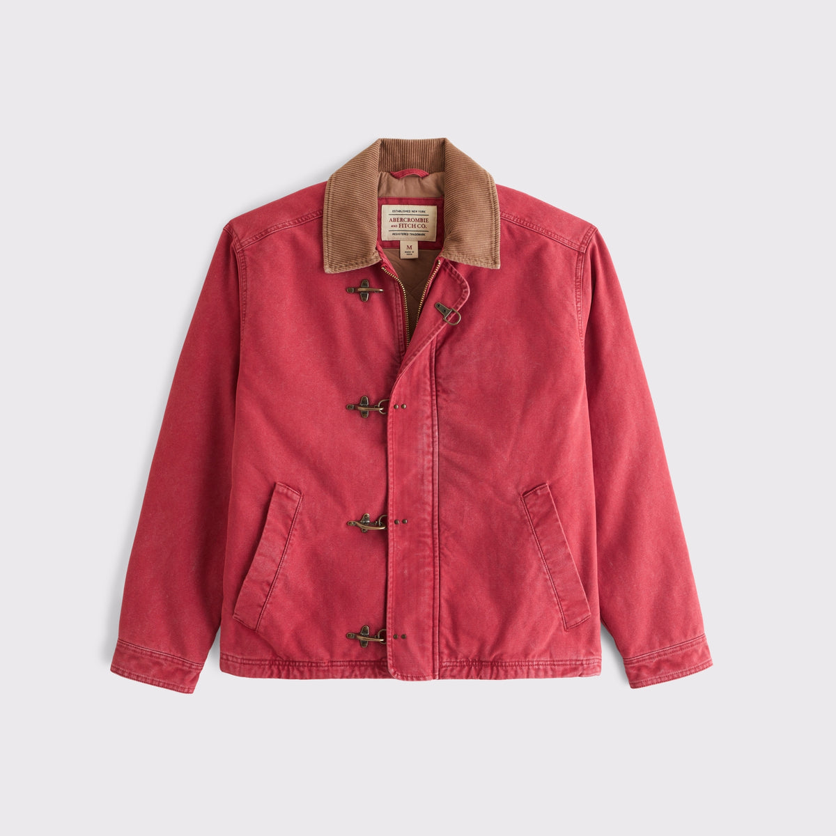 Abercrombie Canvas Fireman Clasp Jacket