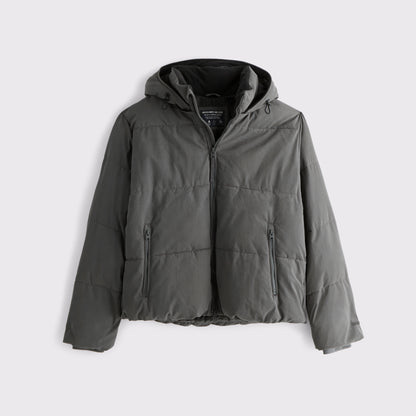 Abercrombie Hooded Heavyweight Puffer Jacket
