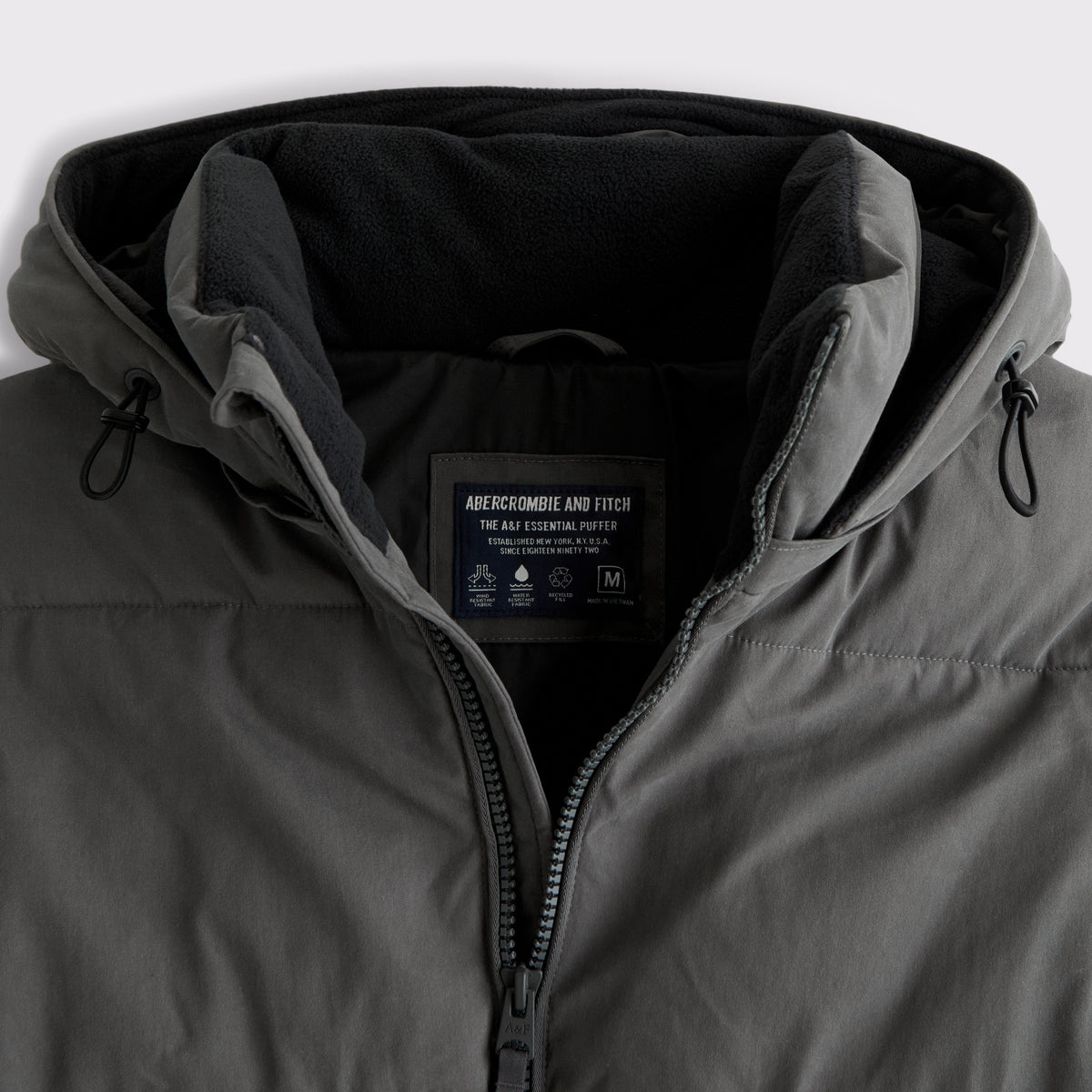 Abercrombie Hooded Heavyweight Puffer Jacket