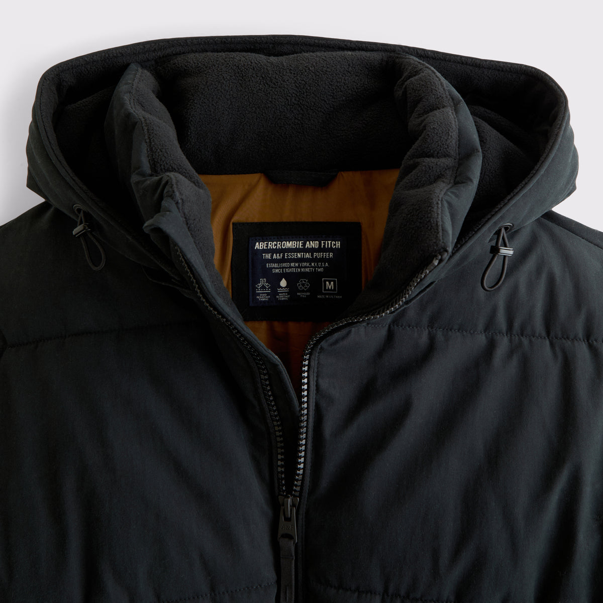 Abercrombie Hooded Heavyweight Puffer Jacket