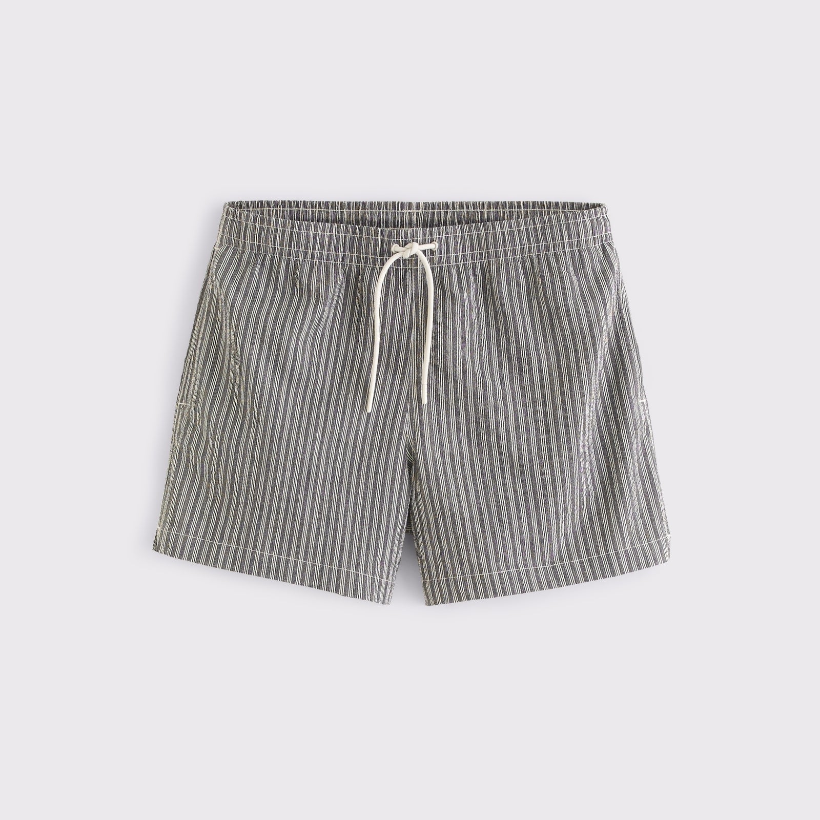 Abercrombie Pull-On Embroidered Swim Trunk